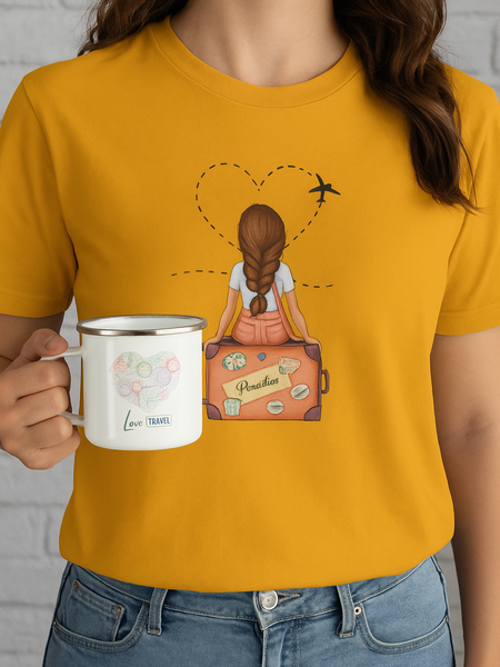 She Travel Unisex Oversized Classic T-Shirt