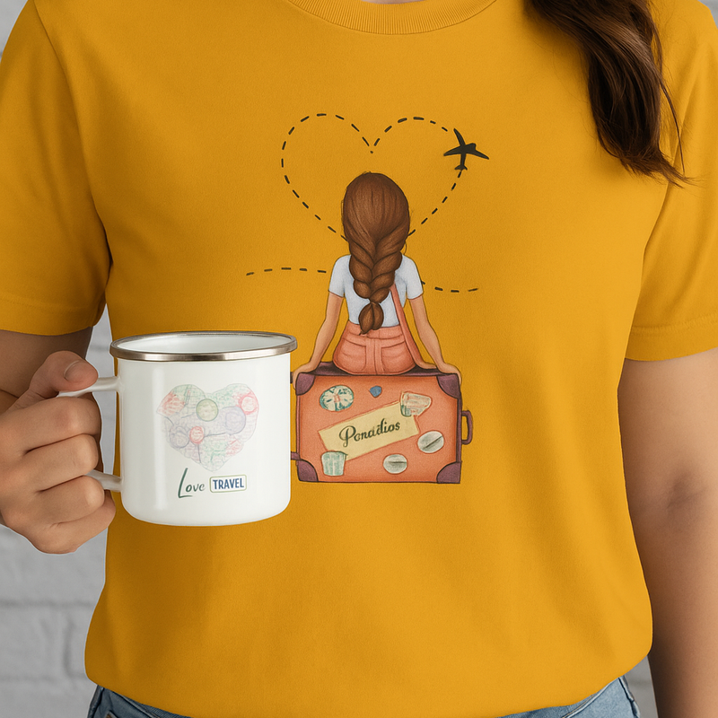 She Travel Unisex Oversized Classic T-Shirt