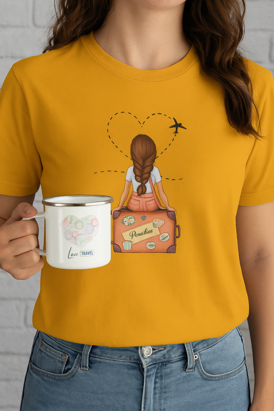 She Travel Unisex Oversized Classic T-Shirt
