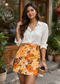 TOH Floral Mini Skirt