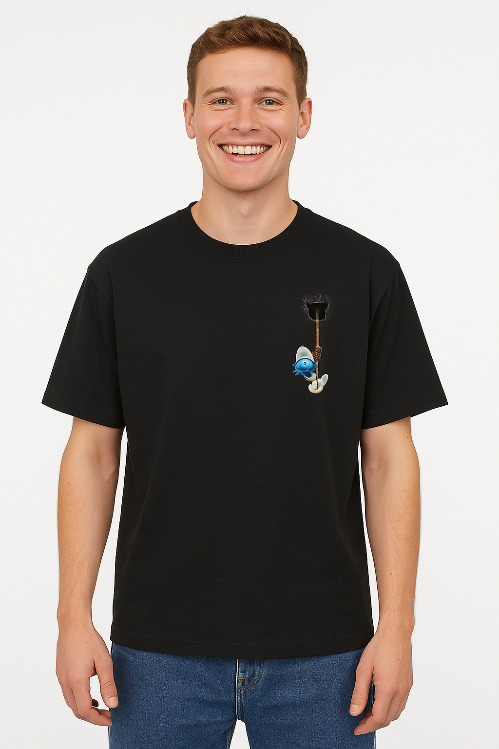 Smurfs Unisex Oversized Classic T-Shirt