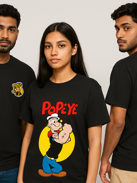 Popeye Unisex Oversized Classic T-Shirt
