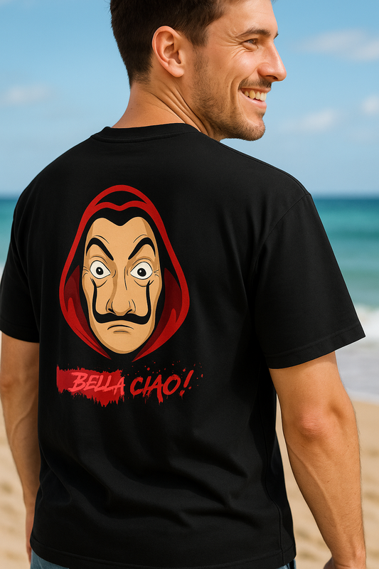 Bella Chao Unisex Terry Oversized Tee