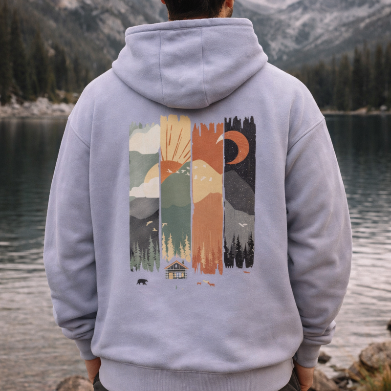 Adventure Unisex Oversized Hoodie