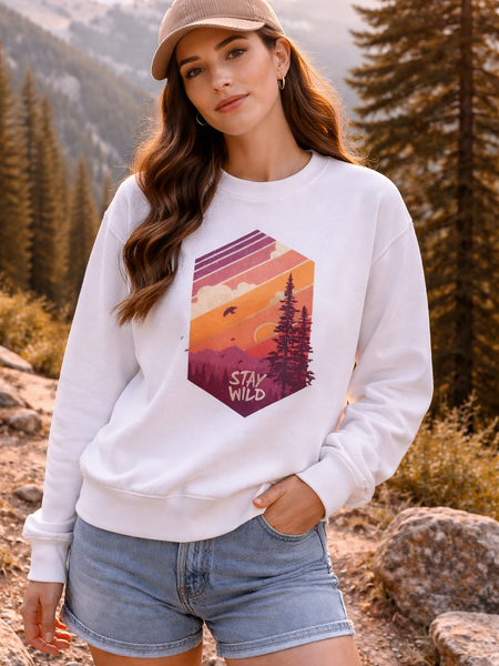 Stay Wild Unisex Sweatshirt
