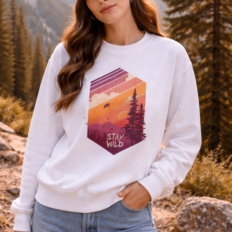Stay Wild Unisex Sweatshirt