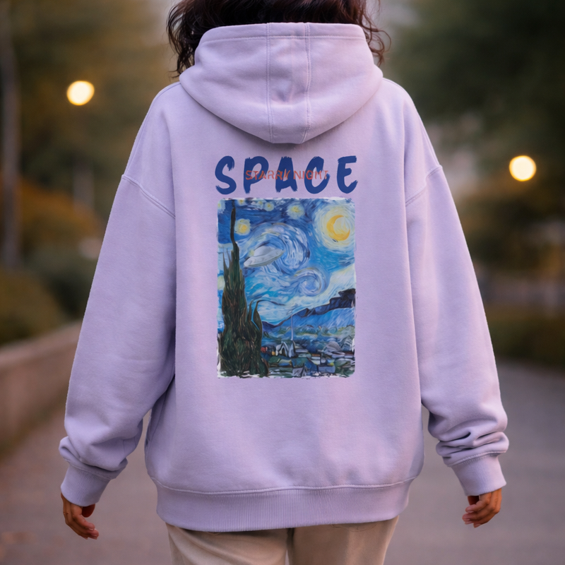 Space Unisex Oversized Hoodie