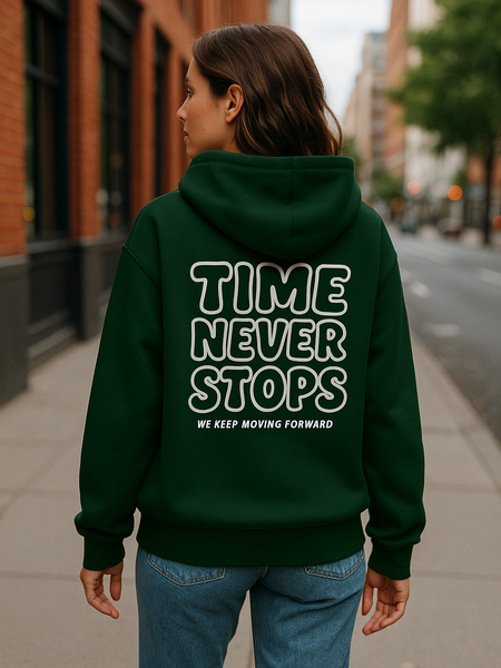 Time Unisex Oversized Hoodie