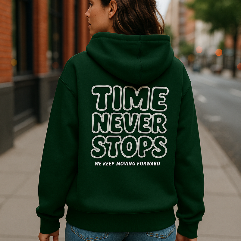 Time Unisex Oversized Hoodie