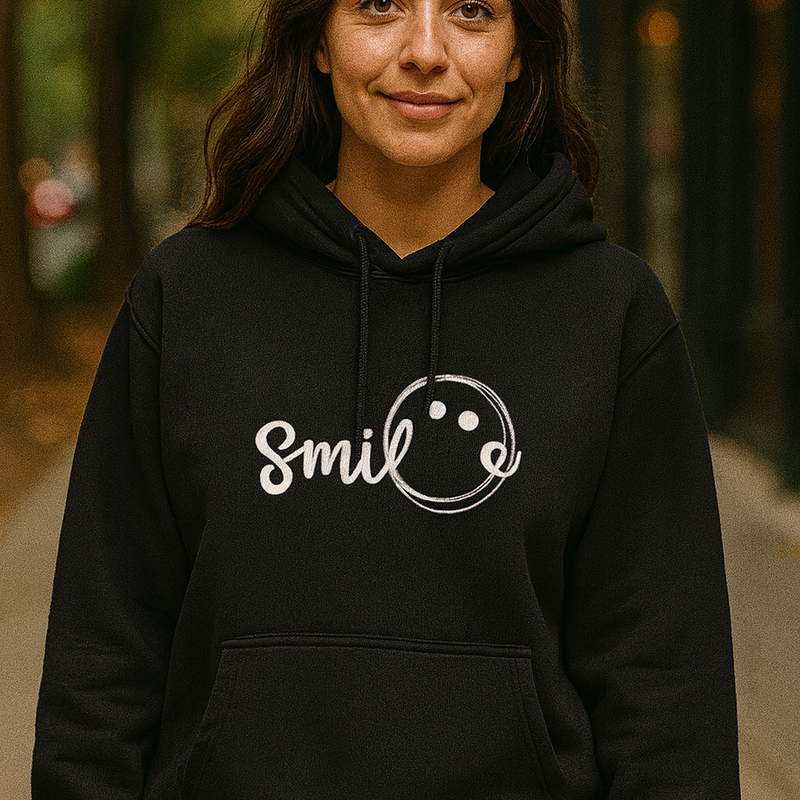 Smile Unisex Oversized Hoodie