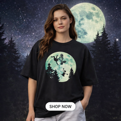 Dark Moon Unisex Oversized Classic T-Shirt