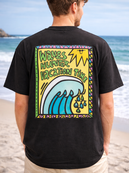 Wave Hunter Unisex Oversized Classic T-Shirt