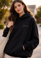 Strong Embroidery Unisex Oversized Hoodie
