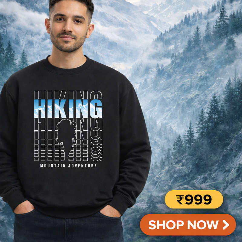 Hiking Unisex Sweatshirt