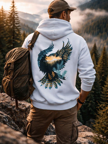 Eagle Unisex Oversized Hoodie