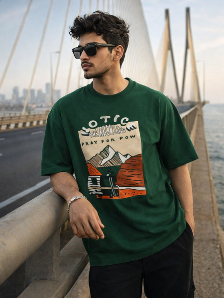 Adventure Unisex Terry Oversized Tee