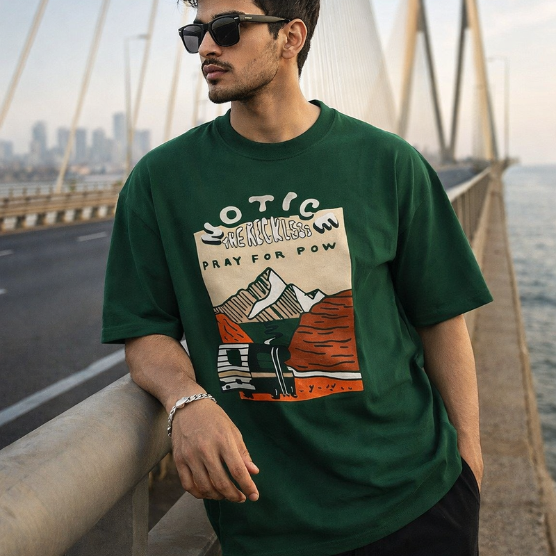 Adventure Unisex Terry Oversized Tee