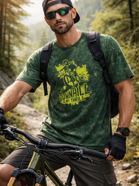 Thrill Unisex Acid Washed Oversized Tee