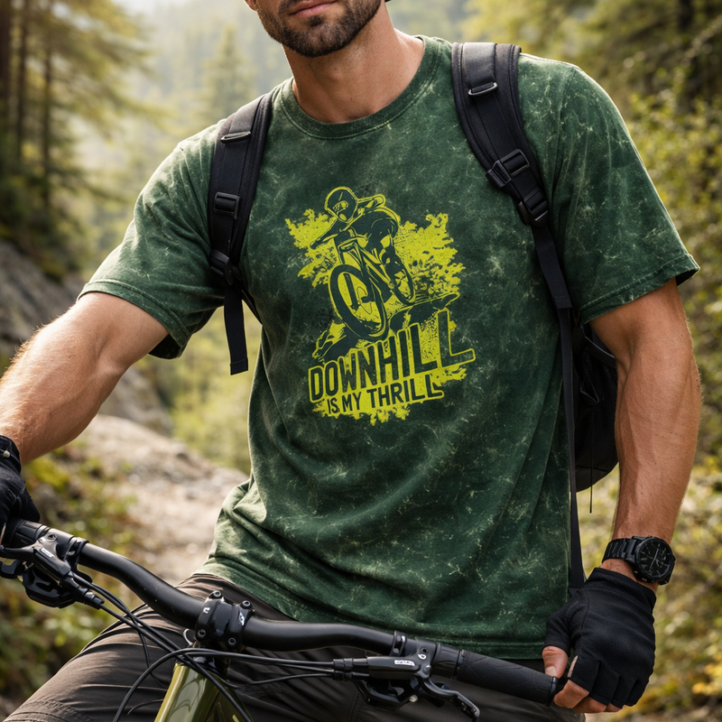 Thrill Unisex Acid Washed Oversized Tee