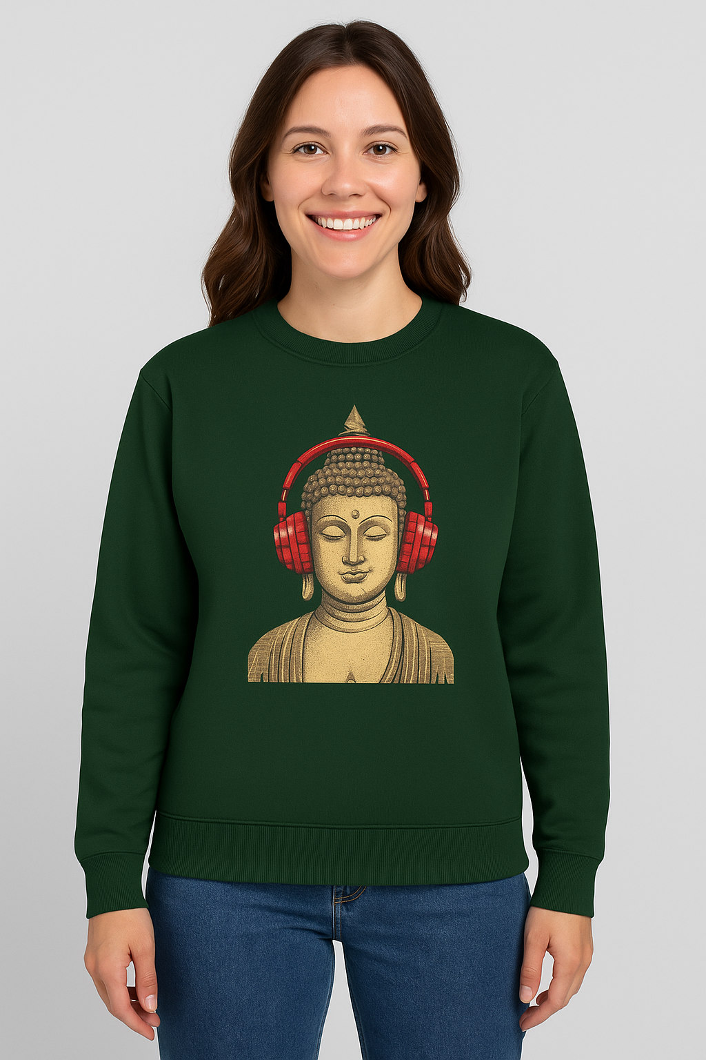 Buddha Unisex Oversized Sweatshirt