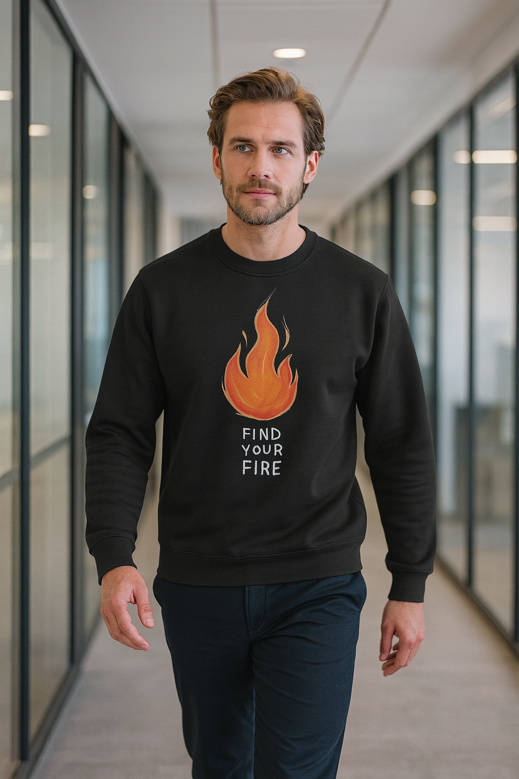 Fire Unisex sweatshirt