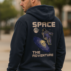 Space Unisex Oversized Hoodie (DTF print)