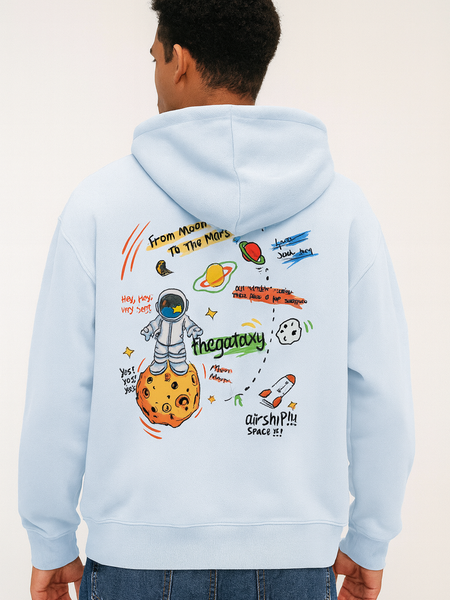 Astronaut Unisex Oversized Hoodie