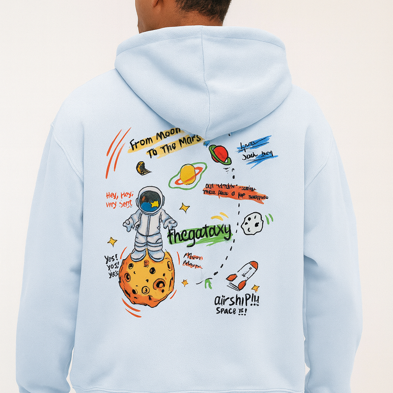 Astronaut Unisex Oversized Hoodie