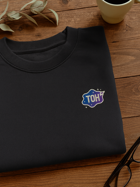 TOH Embroidery Unisex Oversized Sweatshirt