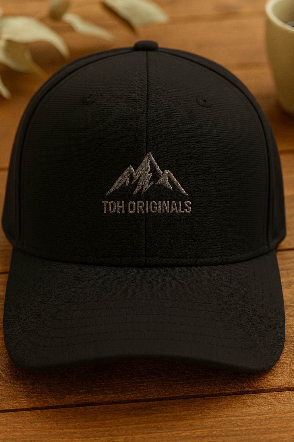 TOH Embroidery design BaseBall Ottoman Cap