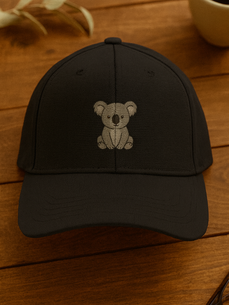 Koala Embroidery BaseBall Ottoman Cap