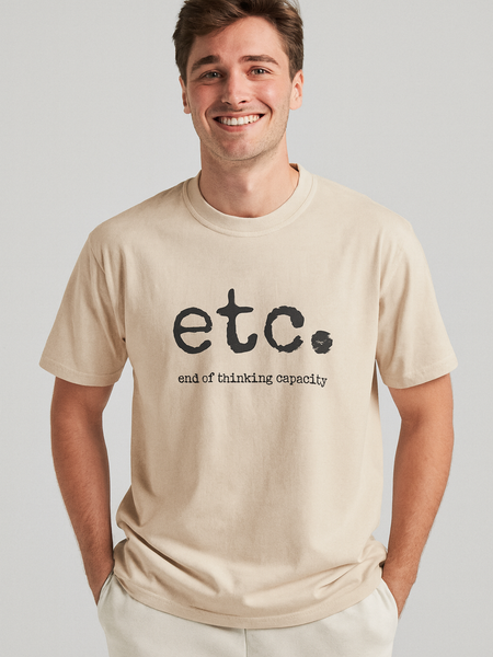 ETC Oversized unisex tshirt