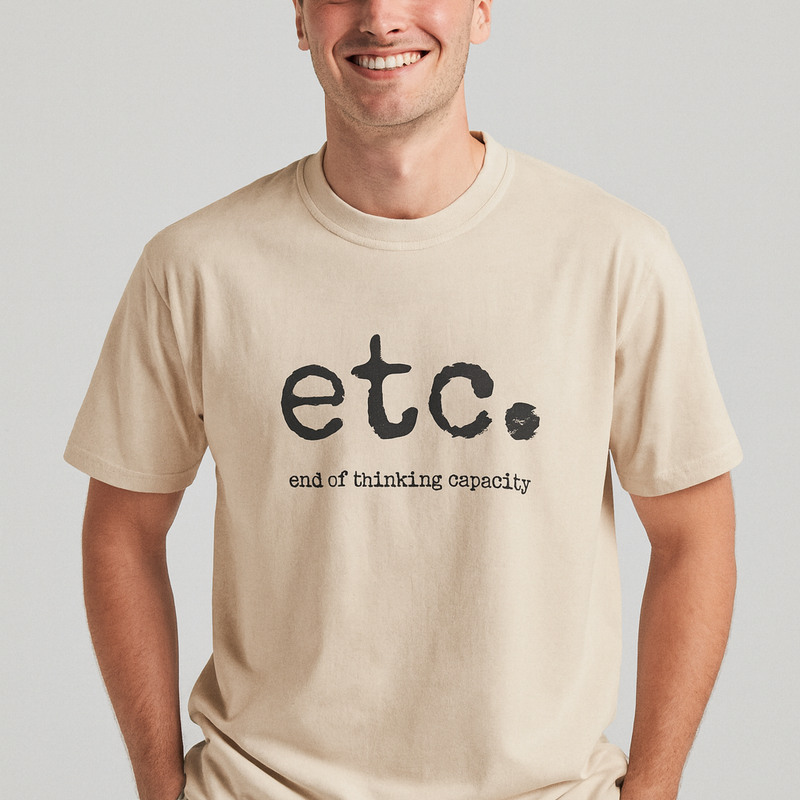 ETC Oversized unisex tshirt