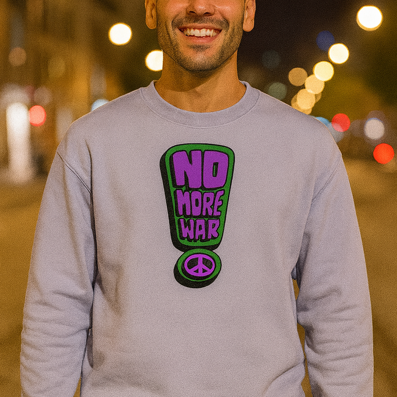 No More War Unisex Oversized Sweatshirt