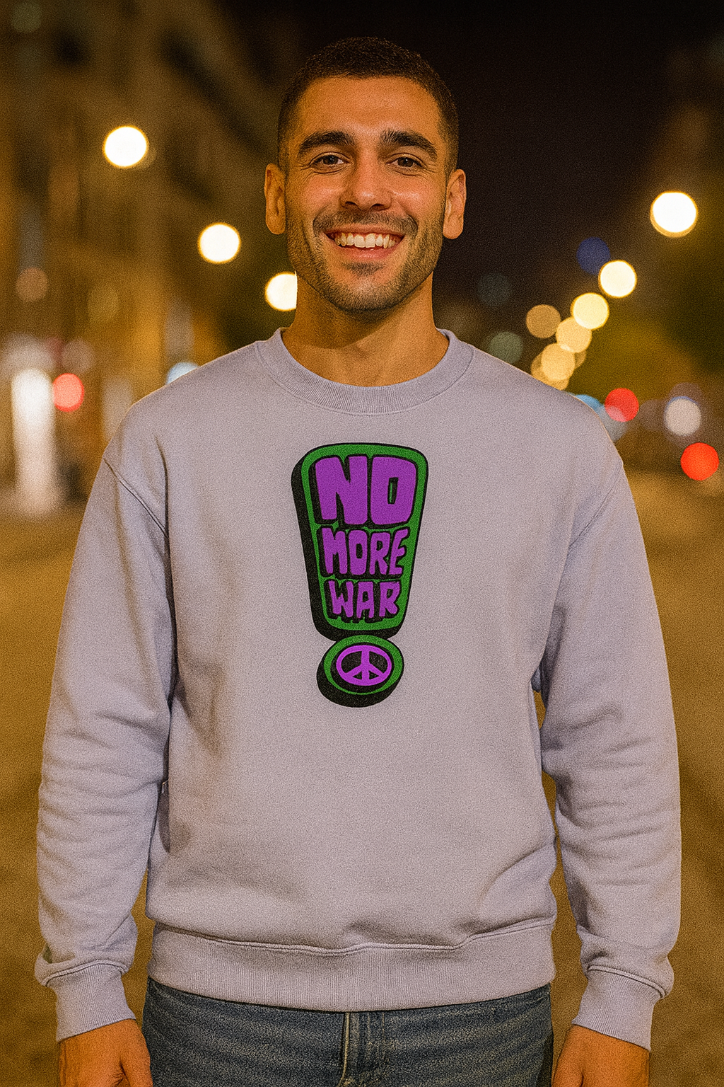 No More War Unisex Oversized Sweatshirt