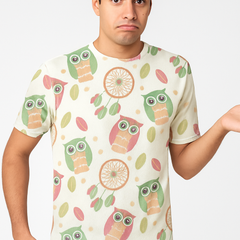 Owl Unisex  Sports T-Shirt