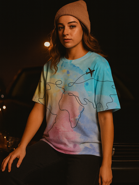 Unisex AOP Oversized Tee