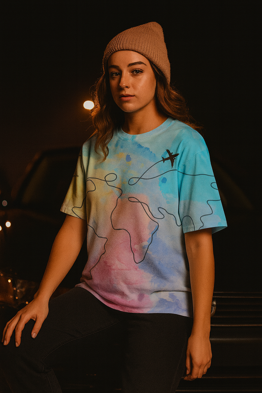 Unisex AOP Oversized Tee