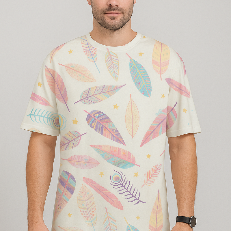 Wings Unisex Oversized Tee