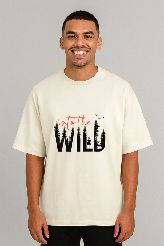 Wild Unisex Terry Oversized Tee