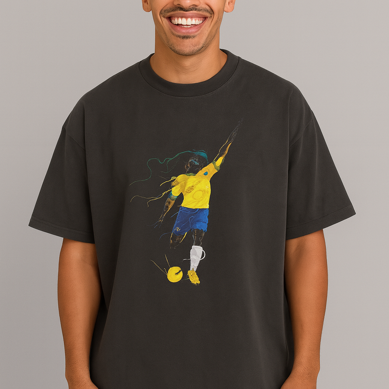 Brazil Football Oversized Tshirt