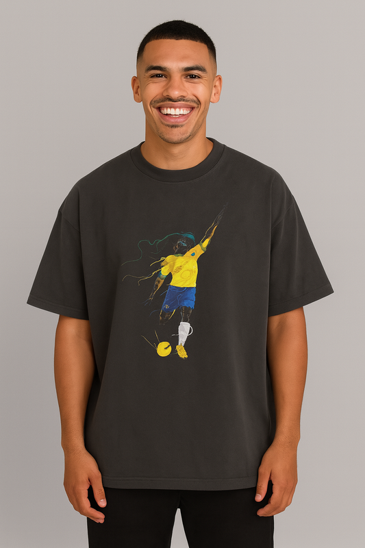 Brazil Football Oversized Tshirt