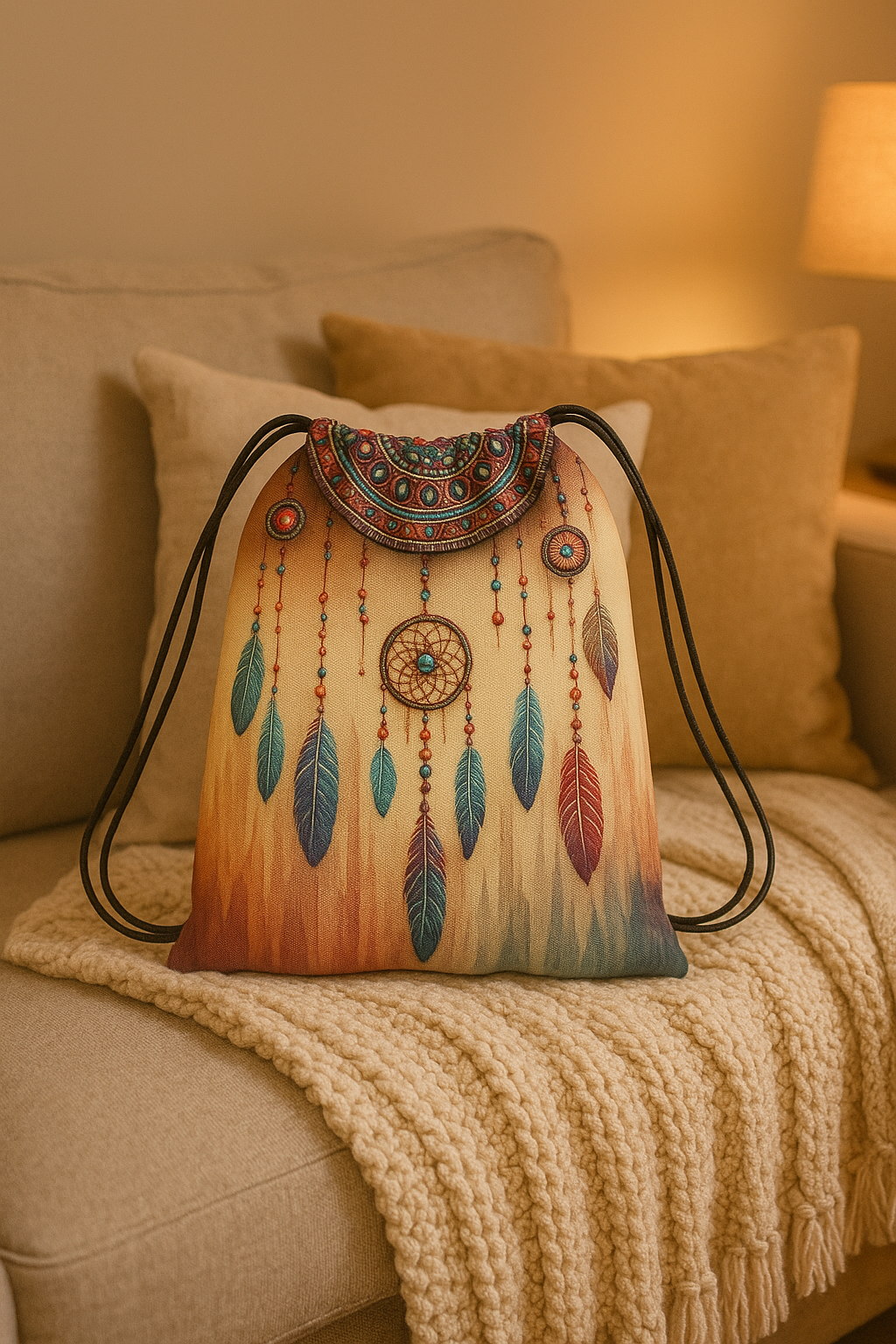 AOP Drawstring Bag