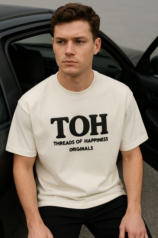 TOH originals Unisex Terry Oversized Tee