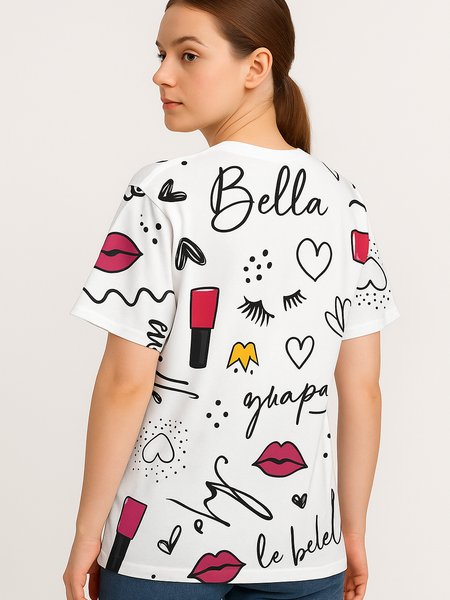 Beauty Girl Oversized Tee