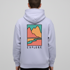 Explore Unisex Oversized Hoodie