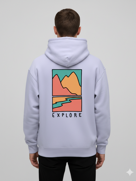 Explore Unisex Oversized Hoodie