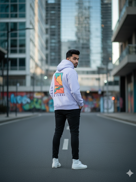 Explore Unisex Oversized Hoodie