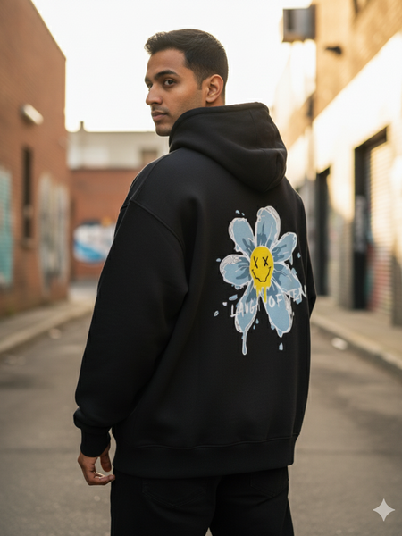 Laugh Unisex Oversized Hoodie