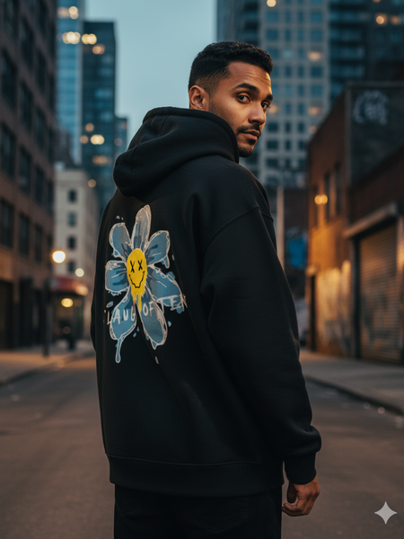 Laugh Unisex Oversized Hoodie